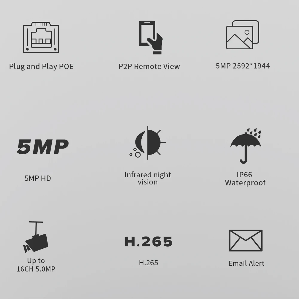 A-ZONE 8CH 5MP Беспроводной NVR POE камера безопасности комплект системы открытый IR-CUT P2P CCTV видеонаблюдения сетевой видеорегистратор комплект