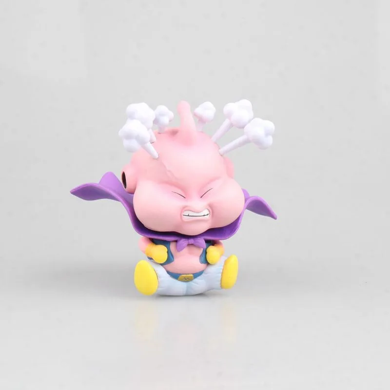 

Anime Dragon Ball Z Cute GK Mini Explosive Gas Majin Buu Garage Kit Model Car Mounted Decoration Gift