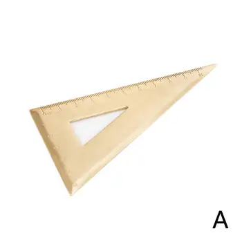 

High Quality Golden Retro Semicircle Length Protractor Brass Geomitric Ruler Office School Supply 12cm