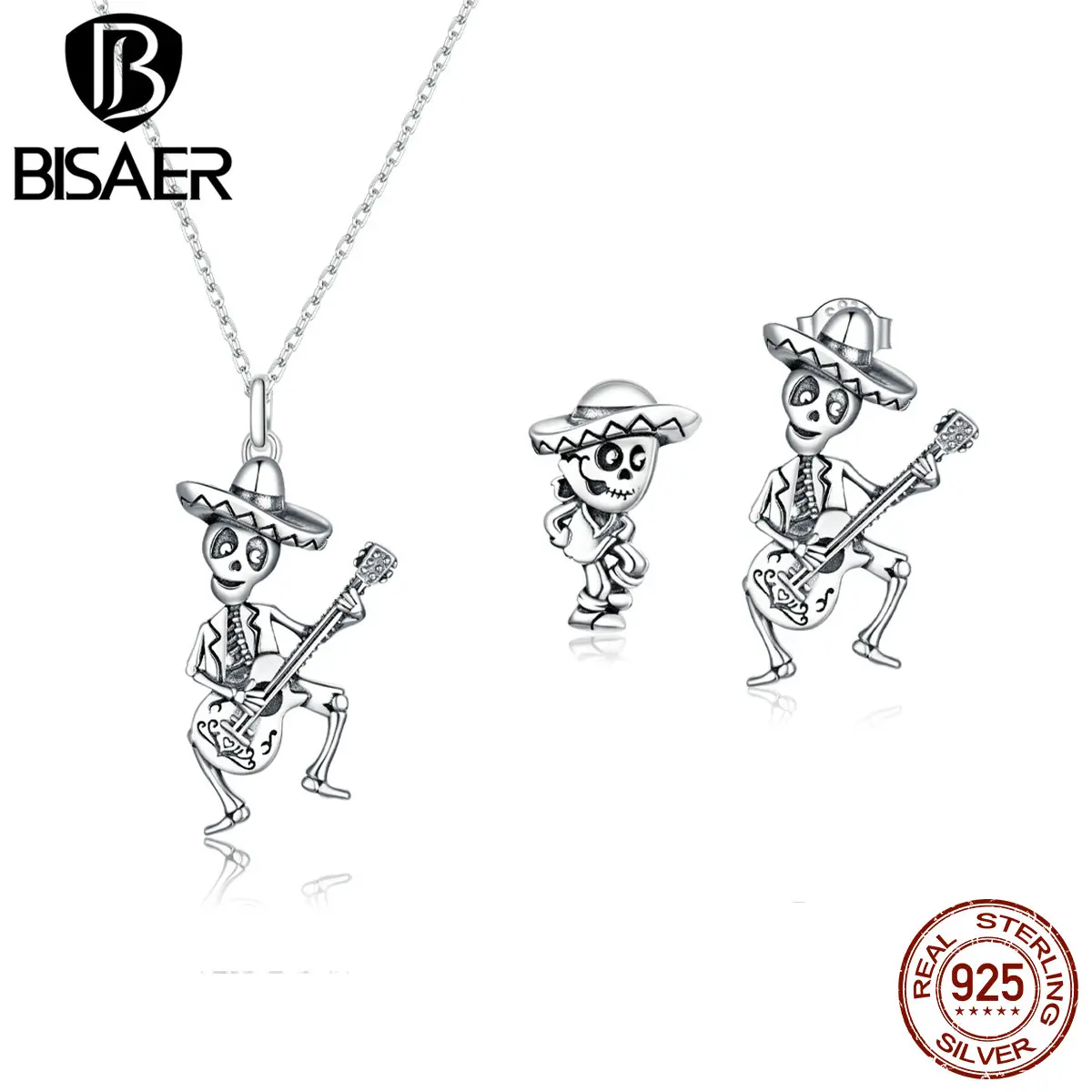 Ювелирные изделия из серебра в виде черепа|Ювелирные наборы| |