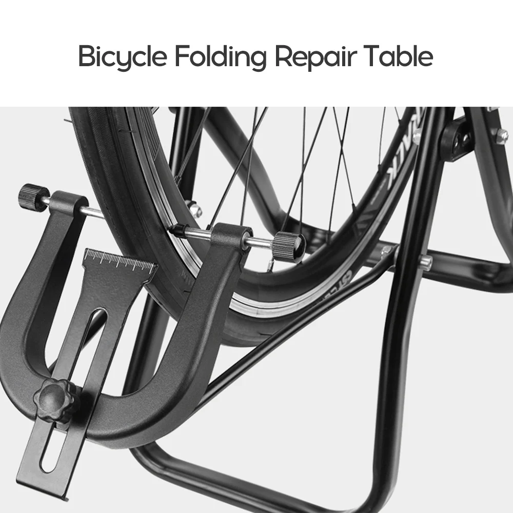Подставка для колесиков для велосипеда, домашняя механика, подставка для ремонта велосипеда, складной стол для ремонта горного велосипеда, крепление колес для велосипеда, инструмент для калибровки