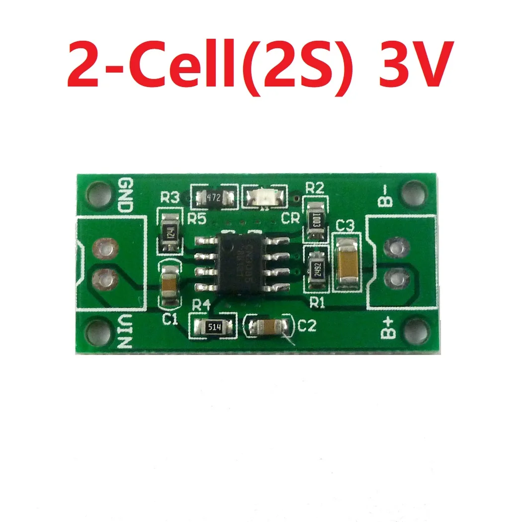 2S No Termination 1A 1,2 V 2,4 V 3,6 V NiMH Зарядное устройство 1,5 V 3V 4,5 V CC/CV плата зарядного модуля - Цвет: 2S No Termination