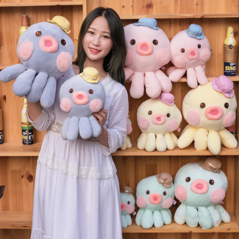 Carina Version Q Doll Octopus|Мягкие игрушки животные| |