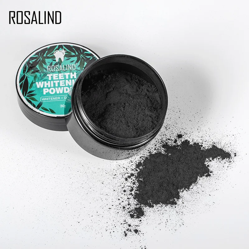 ROSALIND Отбеливание зубов порошок полости рта активированный уголь гигиена чистка