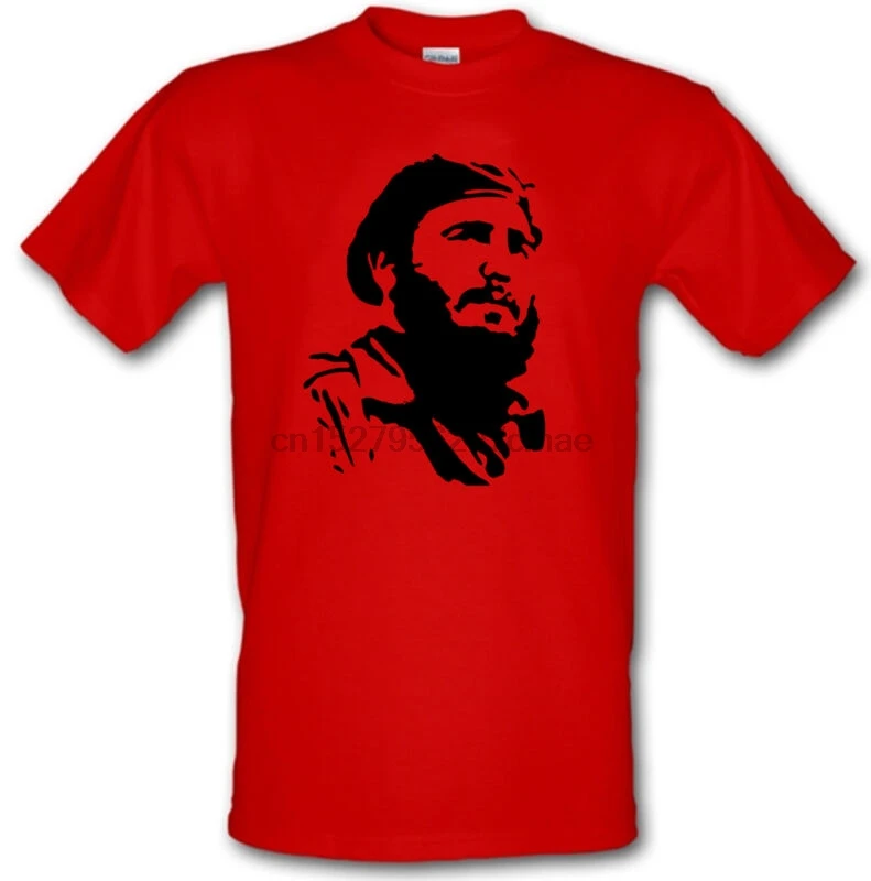 FIDEL CASTRO CUBA REVOLUTION Communist Heavy Cotton t-shirt Small - XXL |