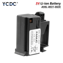 YCDC A98L-0031-0028 Батарея 3V 1750mAh PLC FANUC Управление литиевой батареи резервного копирования для ЧПУ Fanuc Системы A02B-0323-K102
