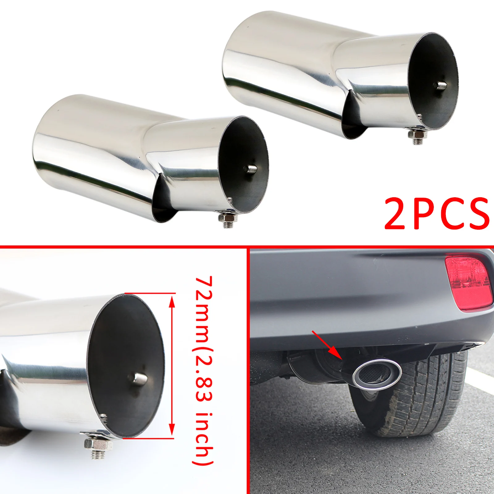 Rear Muffler Fit For Honda Crv Crv Land Rover Range Rover Sport Tail