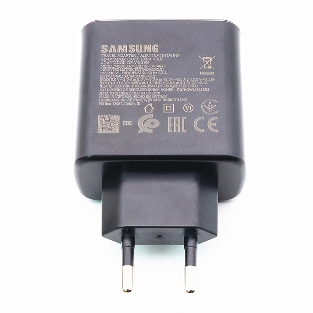 quick charge 3.0 Original Samsung Galaxy S20/S21/ S21+/ S20/S21 Ultra NOTE 10/20 NOTE 20 Ultra Fast Charger 45W PD Adapter Type C wall Charger 65w charger phone