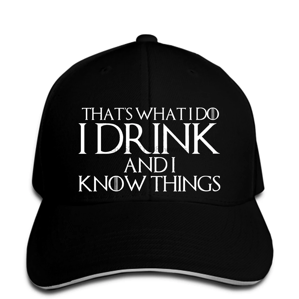 Я пью и я знаю вещи Игра престолов мужские Tyrion Lannister snapback шляпа