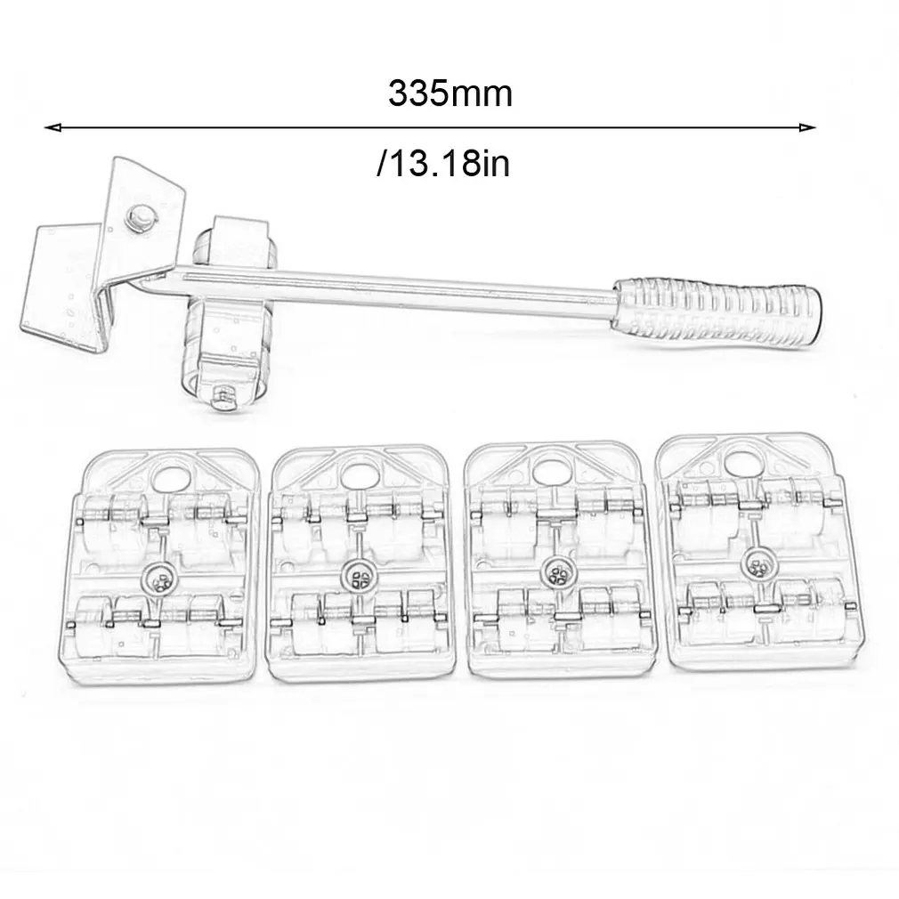 Мебельный подъемник, легко движущиеся слайдеры, 5 пакетов, набор инструментов, тяжелая мебельная техника, система перемещения и подъема