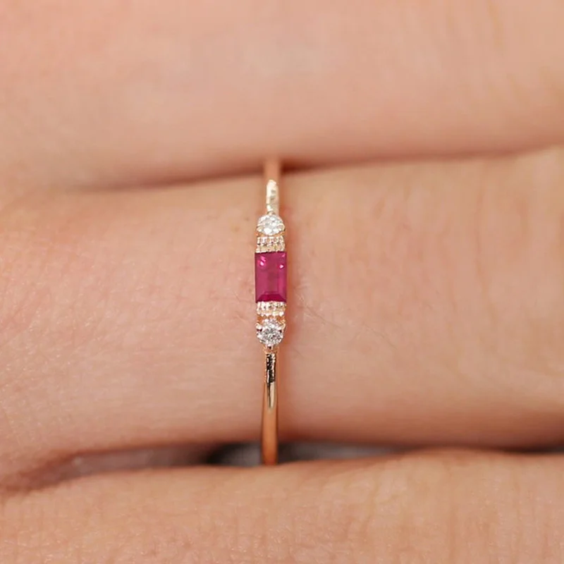 Fashion 925 Sterling Silver Ring Emerald Zircon Ring For Woman Charm Jewelry Gift - Image 2