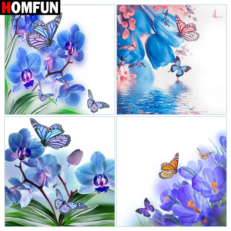 Алмазный Узор HOMFUN 5D страз рукоделие алмазная вышивка сделай сам крестиком