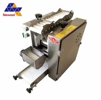 

Electric dumpling wrapper making machine square wonton skin maker round dumpling sheet machine for different shape