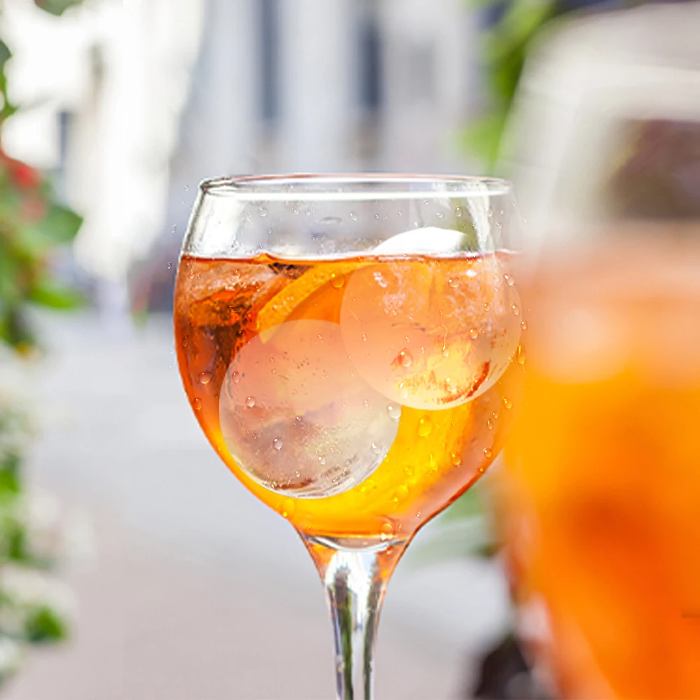 2021 new Buy 1 Get 1 3 colors 6 holes 4.5 X 4.5 cm diameter food grade plastic DIY ice cube tray making ice ball moldIce