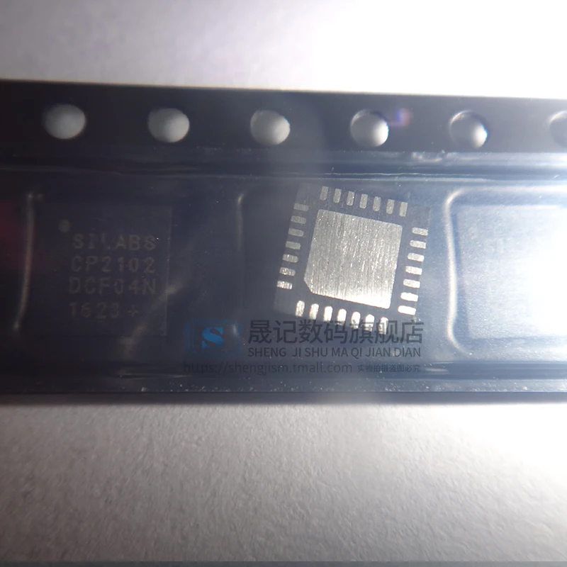 10 шт в упаковке, новая CP2102 CP2102-GMR QFN-28 USB