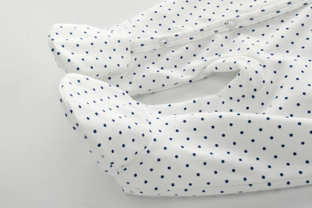 Baby girls clothing Long Sleeve Cotton Newborn Pajamas i love daddy printed baby Rompers