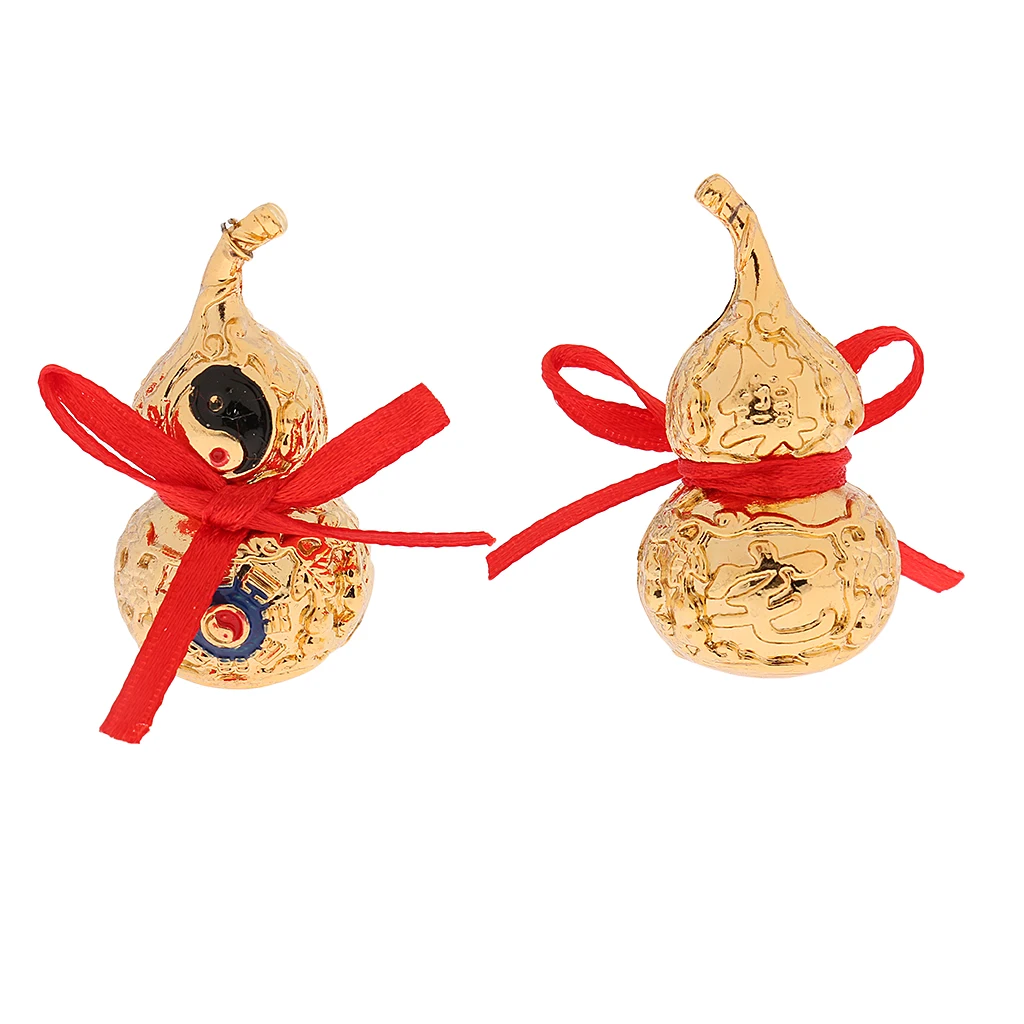 Set Of 6 Chinese Lucky Charms WU Lou, HU LU Pumpkin Bottle Pumpkin Bottle Fortunately