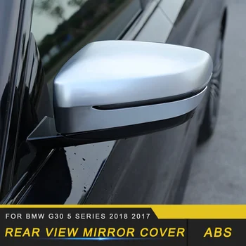 

For BMW G30 5 Series 2018 2017 Auto Car Styling Rear View Side Mirror Frame 3D Sticker Cover Trim Exterior Accessories
