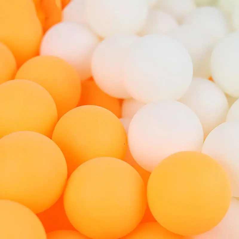 60pcs/set 3 Star Table Tennis Balls lightweight uneasy to burn durable shock resistant ABS Training Ping Pong Balls