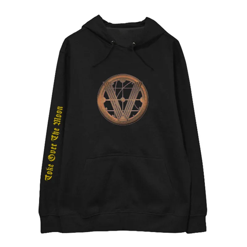 KPOP WayV взять над луной альбом негабаритных толстовка уличная свободная с капюшоном печатных с длинным рукавом толстовки WY1273