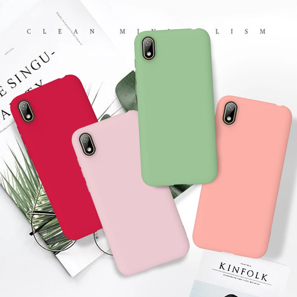 Тонкий мягкий чехол для Vivo Y3 Y11 Y12 Y15 Y51 Y53 Y55 Y65 Y66 Y67 Y70 Y71 Y75 Y75S Y79 Y83 Y85 Y90 Y97 Модный ярких