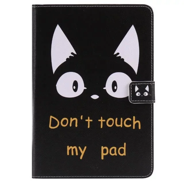 mao er duo Чехол для планшета для Samsung Galaxy Tab E T560 SM-T560 T561 9,6 дюймов Smart Cover модная одежда для девочек кошка Чехол-книжка с подставкой из искусственной кожи Funda - Цвет: mao er duo