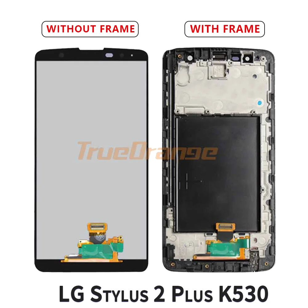 Для LG Stylus 2 Plus K530 K530F K535D K535N ЖК дисплей для Stylo MS550 K550 LCD кодирующий преобразователь