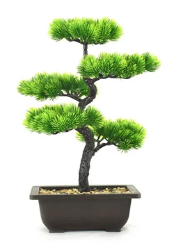 

Office Lifelike DIY Ornament Festival Decorative Bonsai Pine Tree bonsai Artificial Simulation Home Accessories Potted Plant