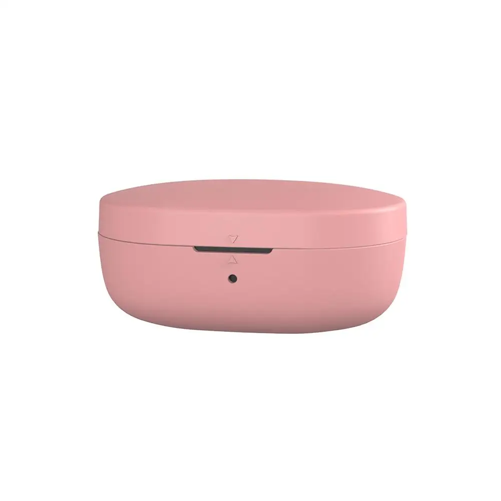 Противоударный гибкий силиконовый чехол, полный защитный чехол для Xiaomi Redmi Airdots TWS Bluetooth Наушники Аксессуары - Цвет: Pink