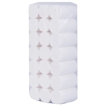 

21Rolls/Lot Comfortable Native Wood Pulp Toilet Paper Coreless Roll Paper Toilet Paper Household Paper Towels