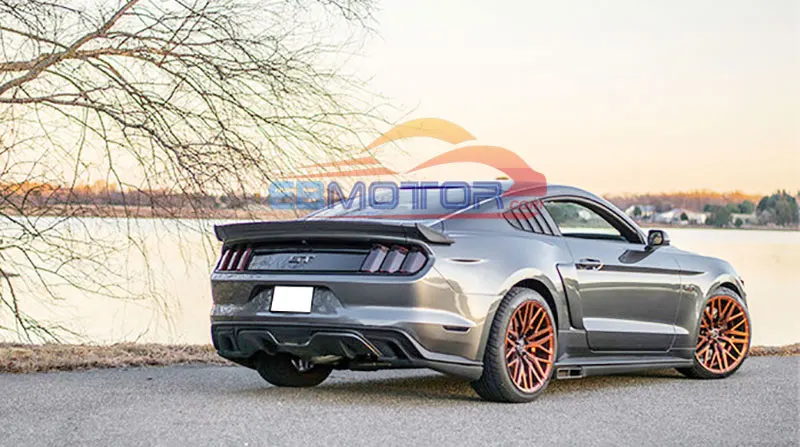 Настоящий спойлер из углеволокна Спойлеры-крылья 3 шт. для Ford Mustang- F024