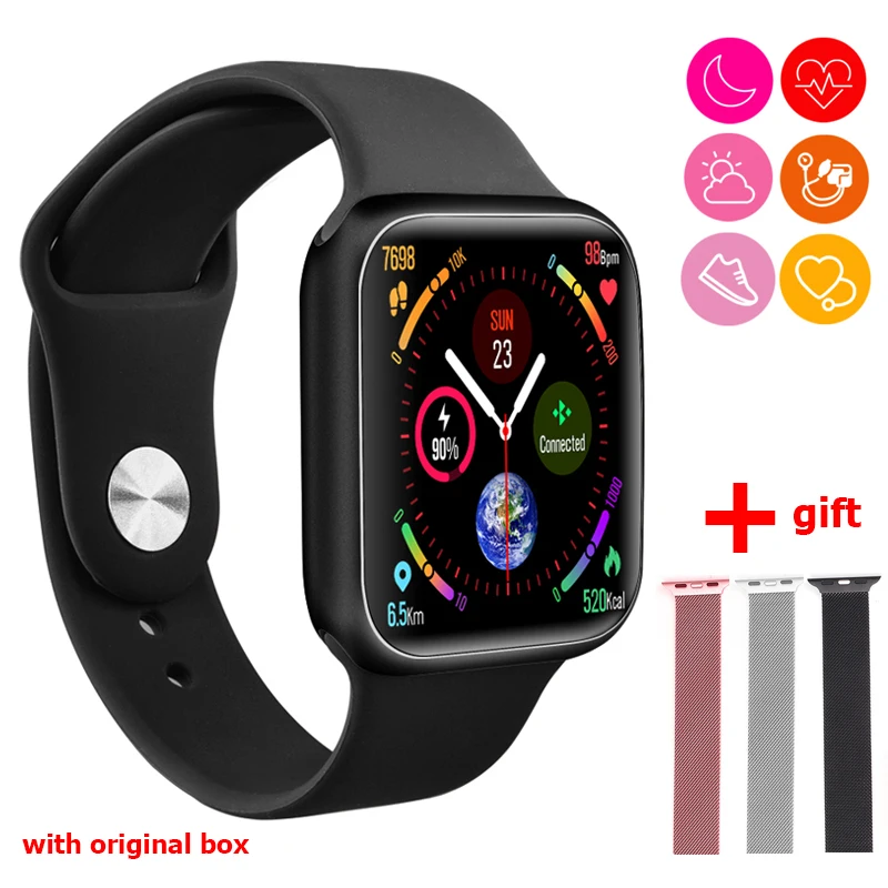 

Full Touch P90 Smart Watch IP68 Waterproof Fitness Tracker Remote control Heart Rate Blood Pressure Monitoring Sport Watch Men