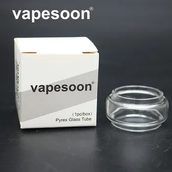 

40pcs VapeSoon replacement pyrex extend glass tube For Smok Stick V9 Max Atomzier Fit Stick V9 Max Kit