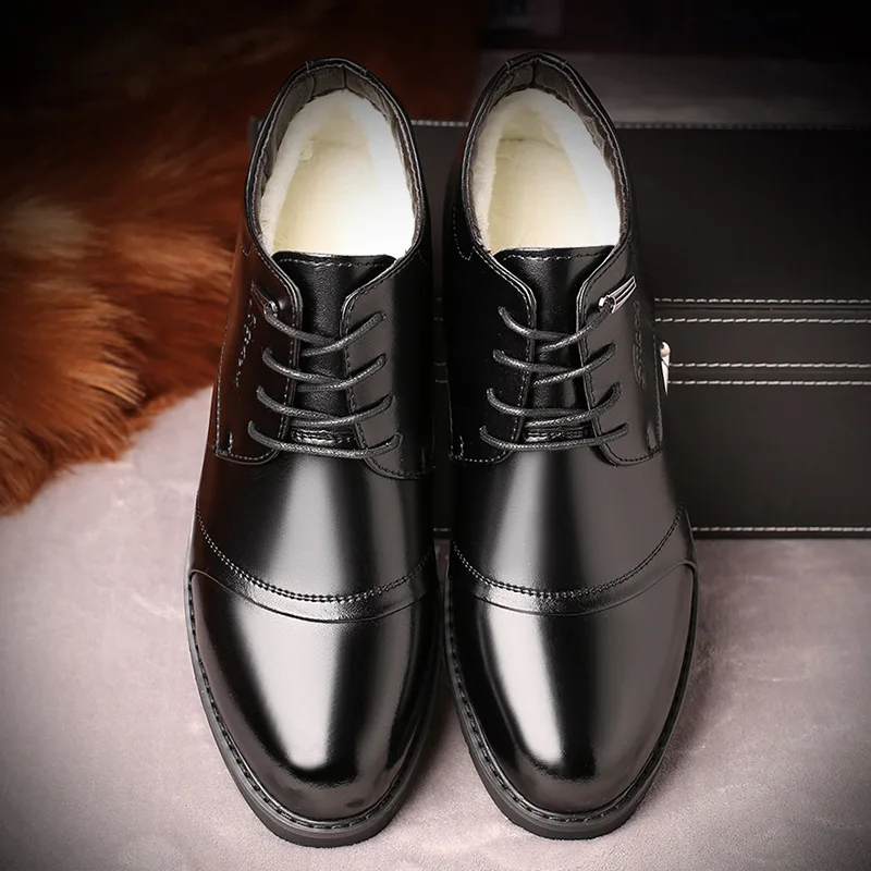

38-46 Mens shoes winter mens boots dress boots WARM work office MENS BOTAS plus size 12 13