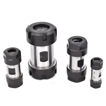 

er11 ER16 ER20 ER25 ER32 Double head motor shaft Collet Chuck Motor Shaft Extension Rod Spindle Lathe Tools Tool Holder