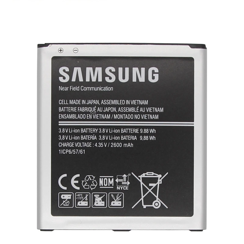 SAMSUNG EB-BG530CBU EB-BG530CBE для Galaxy Grand Prime J3 G5308W G530 G531F G530H G530F запасной аккумулятор с NFC