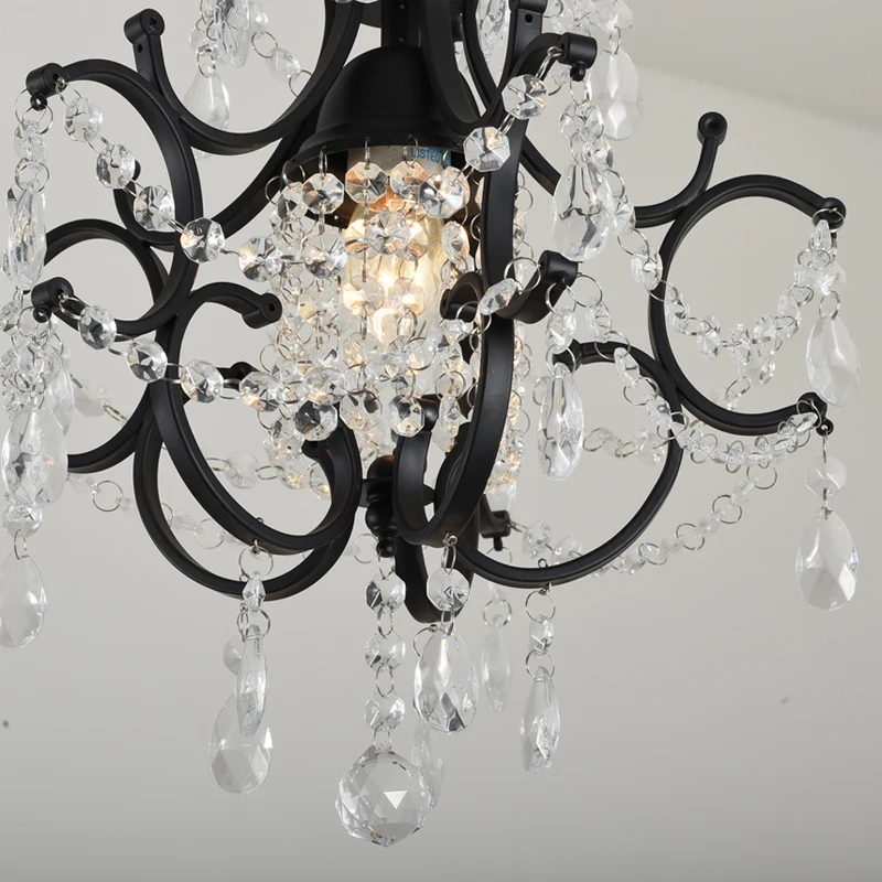 Современная Люстра хрустальная люстра с кристаллами люстры Candelabros De cresstal Lampara ccrystal Colgante Спальня Кабинет Лофт свет