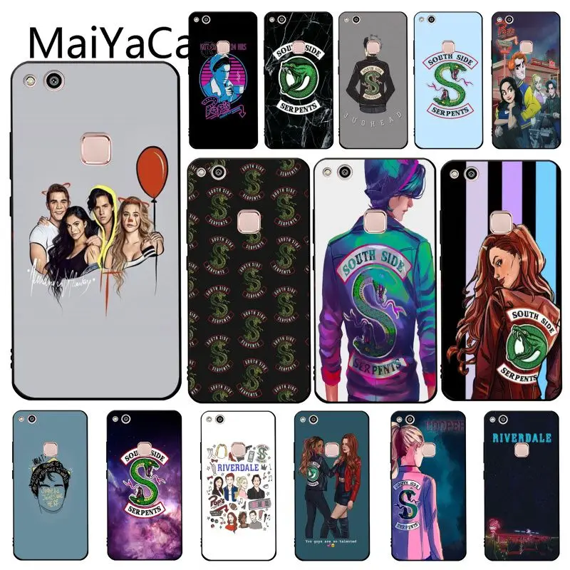 Силиконовый чехол Maiyaca Riverdale South Side Serpents для телефона Huawei Y9 Y7 Y6 II Y5 Prime 2018 2019 |