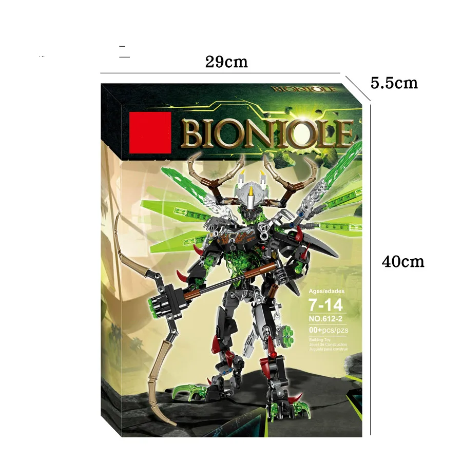 BIONICLE 261 шт. Umarak Uxar фигурки строительные блоки игрушки для мальчиков совместимы со всеми брендами 71310+ 71300 BIONICLE игрушки подарок