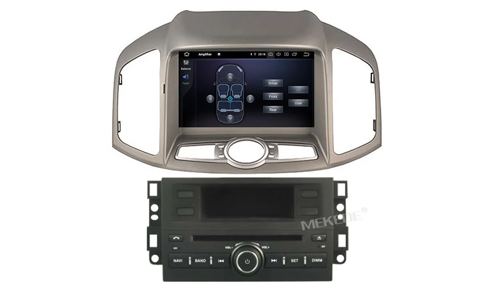 Авто Стерео Мультимедиа Радио 8 дюймов 2din Android 9,0 автомобильный dvd-плеер для Chevrolet Captiva 2012-2013 с wifi BT gps Камера просмотра