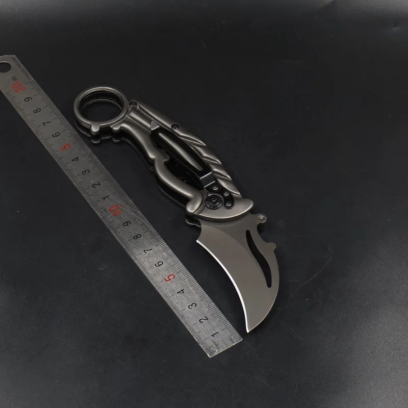 Складной нож Karambit, походный карманный нож для выживания, тактический охотничий боевой коготь, ножи 440C, лезвие, EDC, многофункциональные инструменты