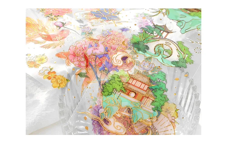 2 Sheets Chinese style Koi Flat Stickers aesthetic Journal notebook 18 H4bfcca647f8a42c6a9f8c2b1debd5271H
