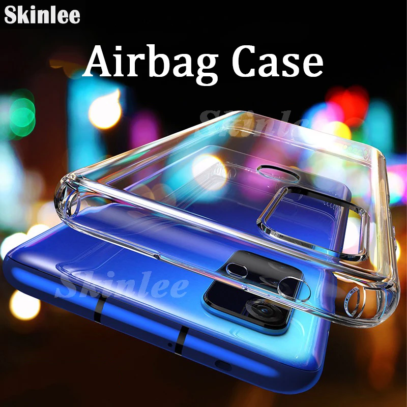 Skinlee For Infinix Hot 9 Transparent Case Official Original Shockproof Clear Phone Cover | Мобильные телефоны и