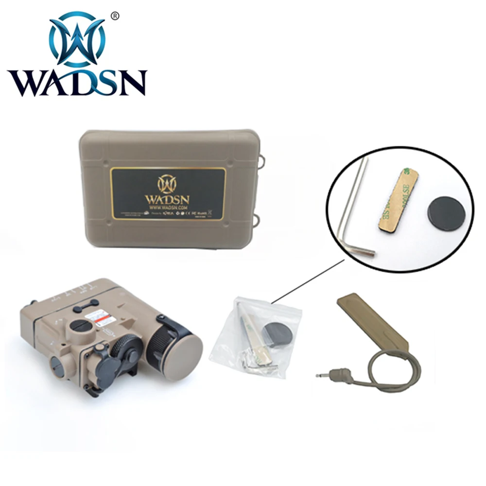 WADSN, страйкбол, DBAL-D2, многофункциональный, IR Lazer, красный лазер, тактический фонарь, 300 люменов, светодиодный, чехол на батарею, WEX328, оружие