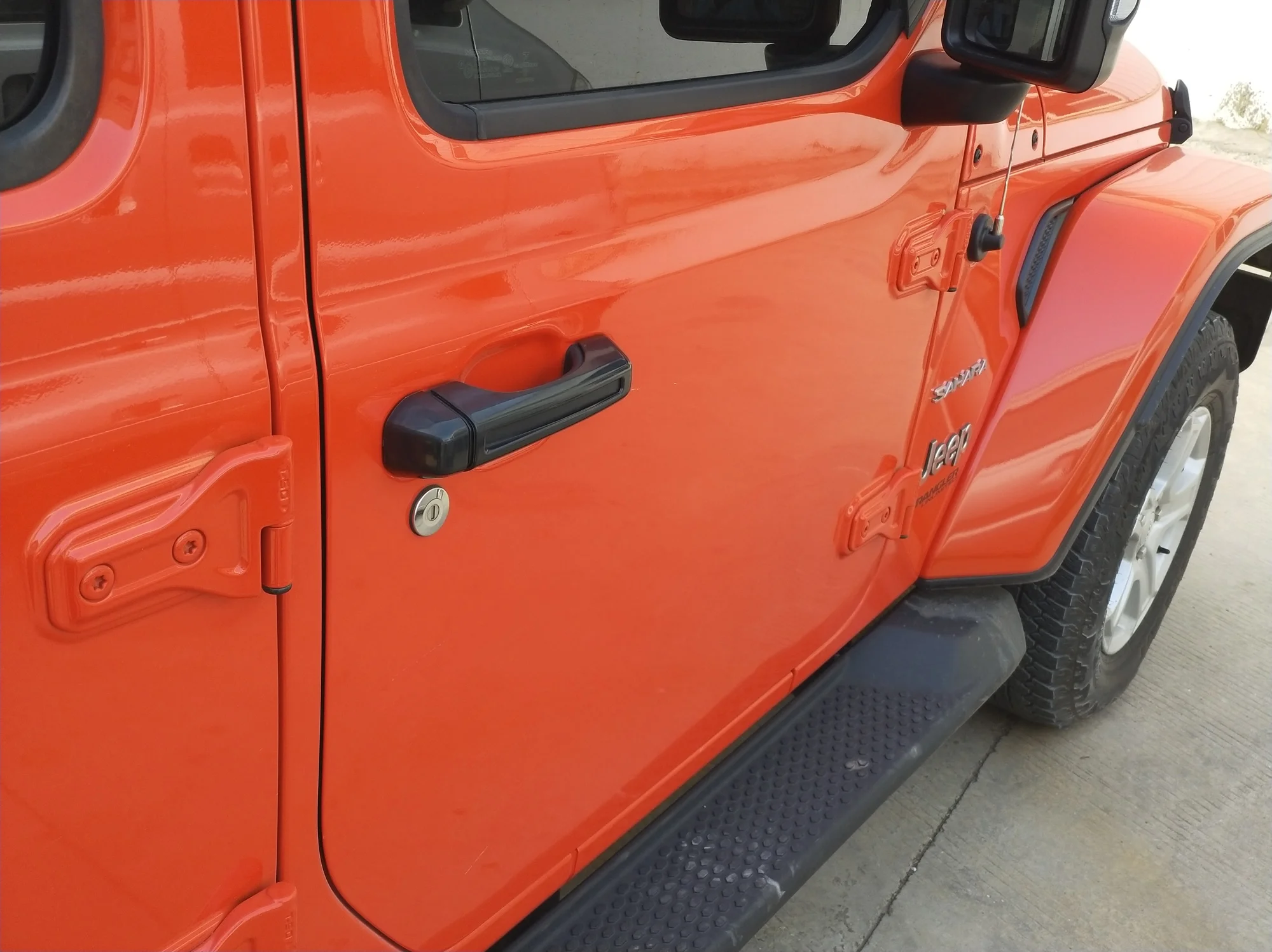 Внешняя дверная ручка оболочки для Jeep Wrangler JL- 5 шт. в комплекте для всех автомобильных ручек