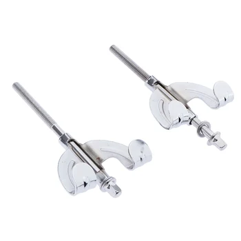 

Heavy Duty Silver Drum Claw Hook 2pcs Iron Drum Claw Hook for Bass Drums & Snare Drum