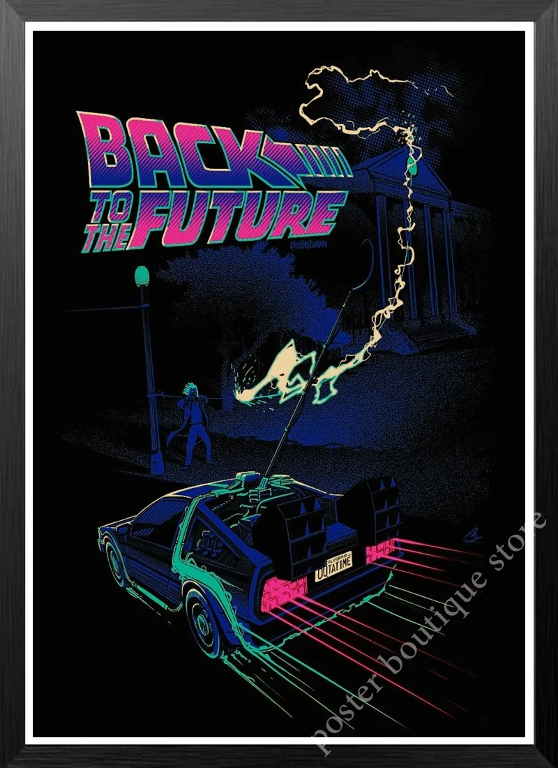 Classic Movie Back To The Future Vintage Posters For Home/Bar/Living Decor kraft Paper high quality poster wall sticker