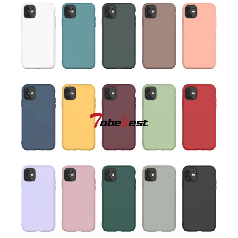 Candy Solid Color Phone Case For Samsung Galaxy A6 A8 Plus A7 A9 2018 A750 Coque  Silicone Soft TPU Matte Cover - AliExpress
