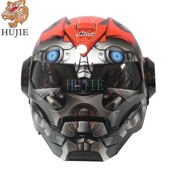 

Masei Matt Gray War Machine Mens womens IRONMAN Iron Man helmet Motorcycle Half Helmet Open Face Helmet ABS Casque Motocross