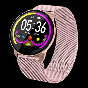 

Bakeey K9 All-day Blood Pressure O2 Monitor Motion Tracking Music Brightness Control Fashion Smart Watch Fitness Wearable Device